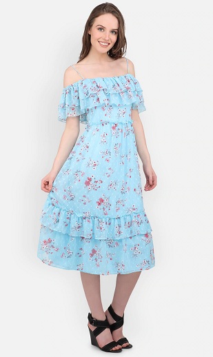 25 Beautiful Chiffon Dress Designs for Women in Fashion