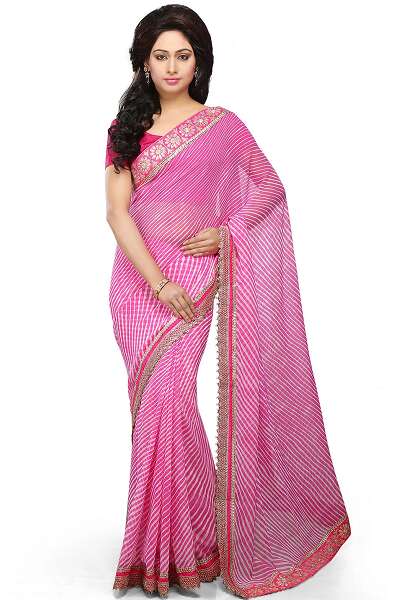 10 Stunning Designs of Gota Patti Sarees To Suit All Occasions