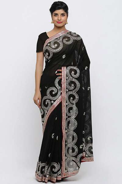10 Stunning Designs of Gota Patti Sarees To Suit All Occasions