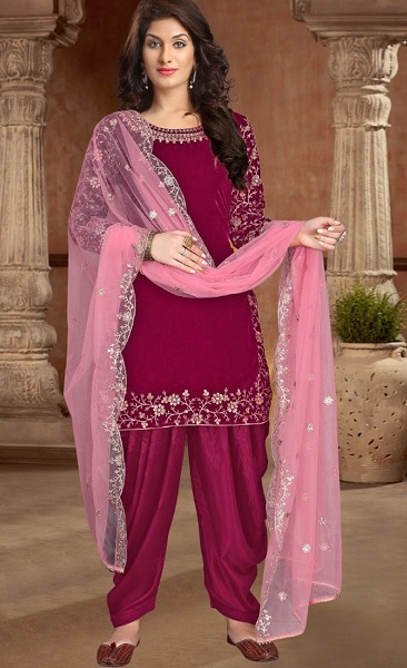 15 Stunning Designs of Pink Salwar Suits For Attractive Look