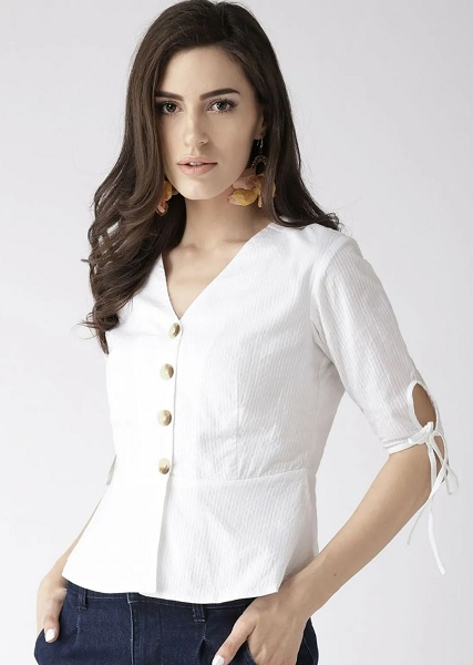 15 Trending Designs White Shirts for Womens in Fashion
