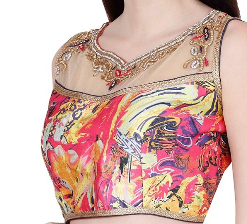 20 Beautiful Printed Blouse Designs - Try Now This Latest Collection