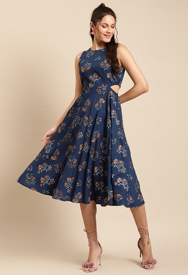 Knee Length Dresses: Try These Top 30 Designs for Stunning Look