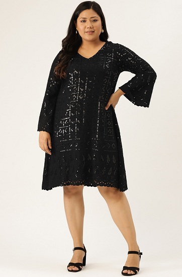 Knee Length Dresses: Try These Top 30 Designs for Stunning Look