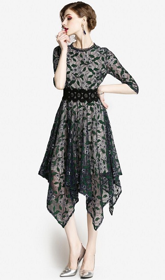 Knee Length Dresses: Try These Top 30 Designs for Stunning Look