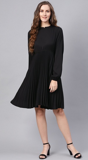 Knee Length Dresses: Try These Top 30 Designs for Stunning Look