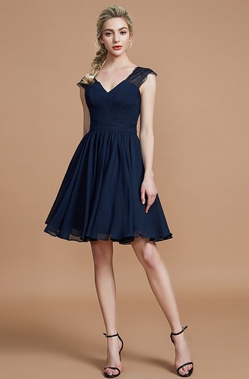 Knee Length Dresses: Try These Top 30 Designs for Stunning Look