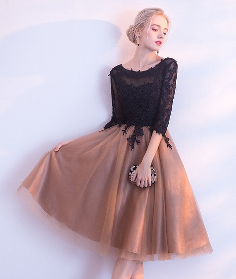 Knee Length Dresses: Try These Top 30 Designs for Stunning Look