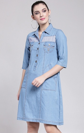 Knee Length Dresses: Try These Top 30 Designs for Stunning Look