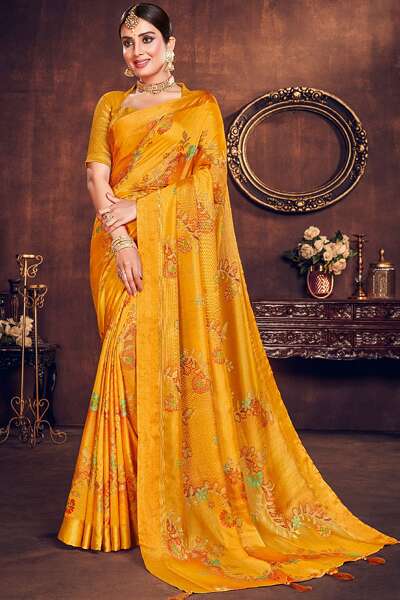 10 New Collection of Brasso Sarees For The Modern Diva!