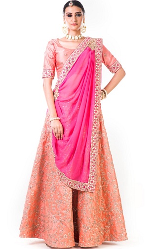 Gota Patti Lehenga Choli - These 10 Trending Designs for Stunning Look