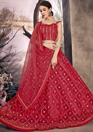 Gota Patti Lehenga Choli - These 10 Trending Designs for Stunning Look