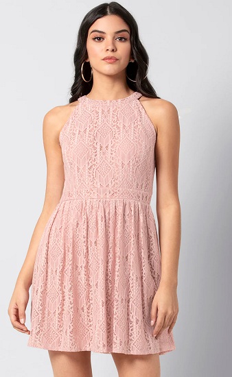 Top 25 Attractive Lace Dress Patterns for Women in Trend