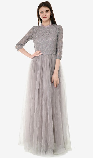 Top 25 Attractive Lace Dress Patterns for Women in Trend