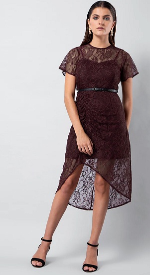 Top 25 Attractive Lace Dress Patterns for Women in Trend