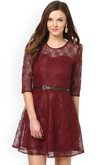 Top 25 Attractive Lace Dress Patterns for Women in Trend