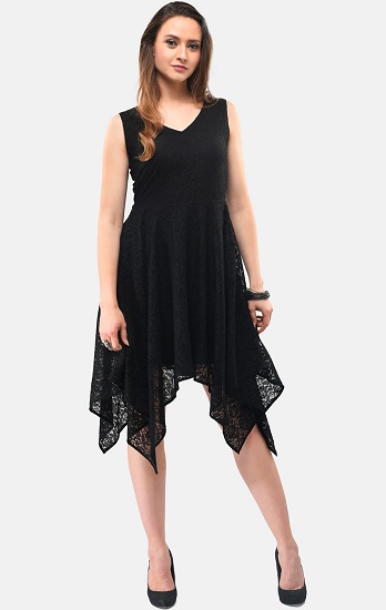 Top 25 Attractive Lace Dress Patterns for Women in Trend