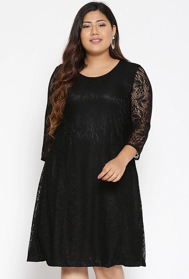 Top 25 Attractive Lace Dress Patterns for Women in Trend