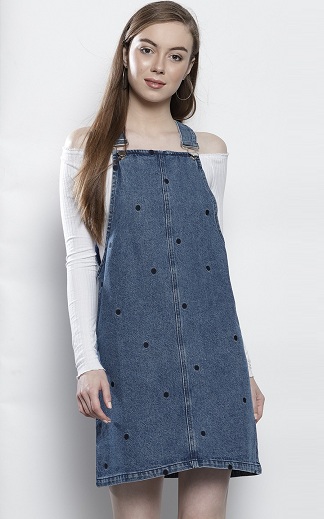 25 Latest Designs of Pinafore Dresses for Women &amp; Girls in 2023