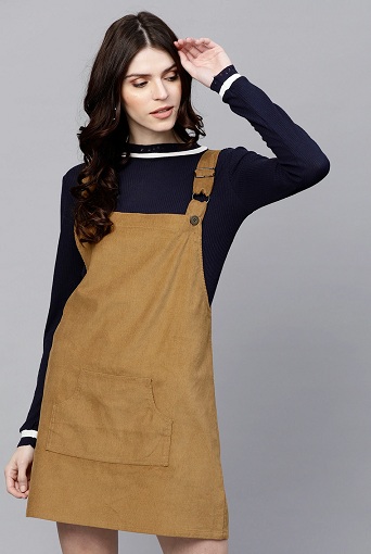 25 Latest Designs of Pinafore Dresses for Women &amp; Girls in 2023