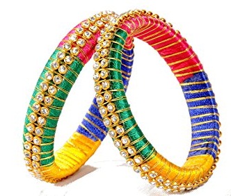 15 Latest Collection of Silk Thread Bangles in India 2023