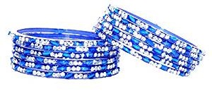 9 Beautiful Designs of Blue Bangles in Fashion 2023