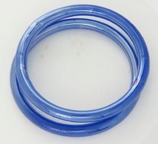 9 Beautiful Designs of Blue Bangles in Fashion 2023