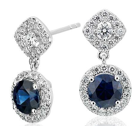 9 Trending Sapphire Earrings &amp; Studs Designs - 2023