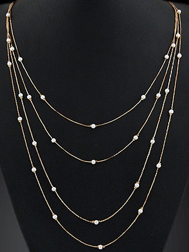 40 Simple and Modern Pearl Necklace Designs 2023