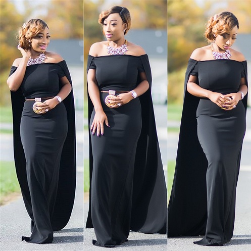 30 Stunning Designs of Cape Dresses for Modern Look