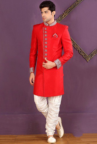 10 Exclusive Red Sherwani Designs For Weddings in 2023
