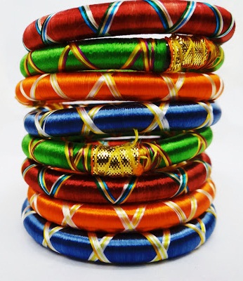 30 Modern Designs of Thread Bangles for Women in 2023