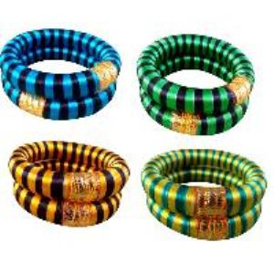 30 Modern Designs of Thread Bangles for Women in 2023