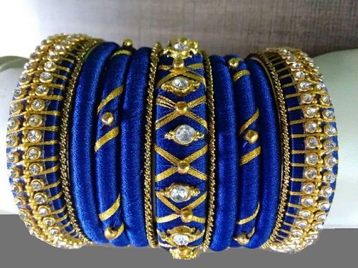 30 Modern Designs of Thread Bangles for Women in 2023