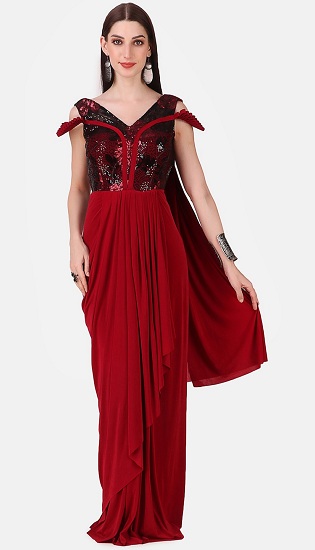 25 Gorgeous Velvet Dresses for Ladies in Special Occasions