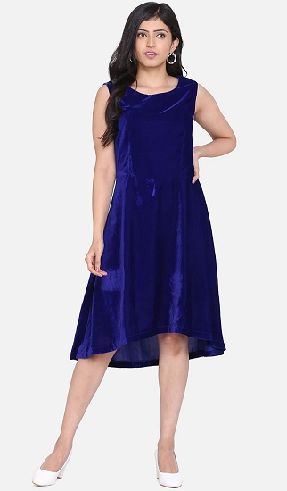 25 Gorgeous Velvet Dresses for Ladies in Special Occasions