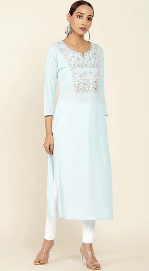 10 Stunning Mirror Work Kurti Designs for Women in 2023