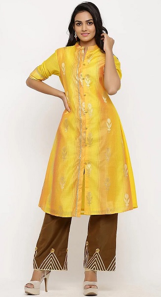 20 Modern A-line Kurti Designs for Women with Trendy Look