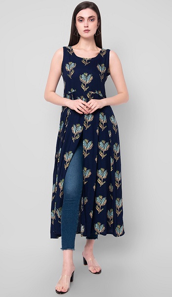 20 Modern A-line Kurti Designs for Women with Trendy Look