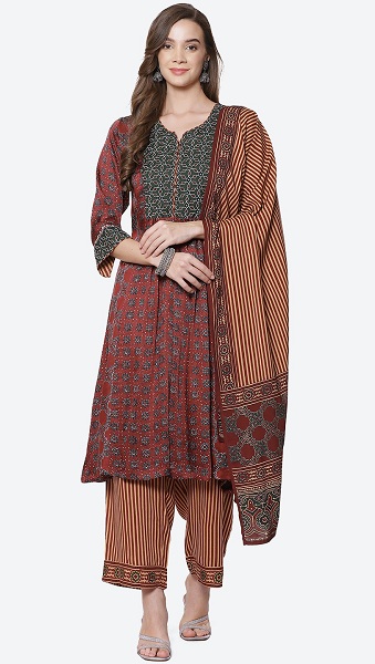 20 Modern A-line Kurti Designs for Women with Trendy Look