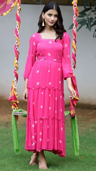 15 Stunning Designs of Georgette Dresses for Women in Trend