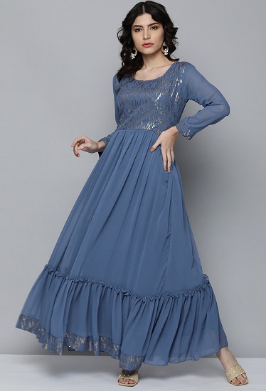 15 Stunning Designs of Georgette Dresses for Women in Trend