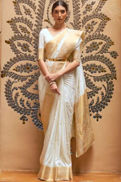 9 Elegant Collection of Kanjivaram Saree Designs for Royal Look