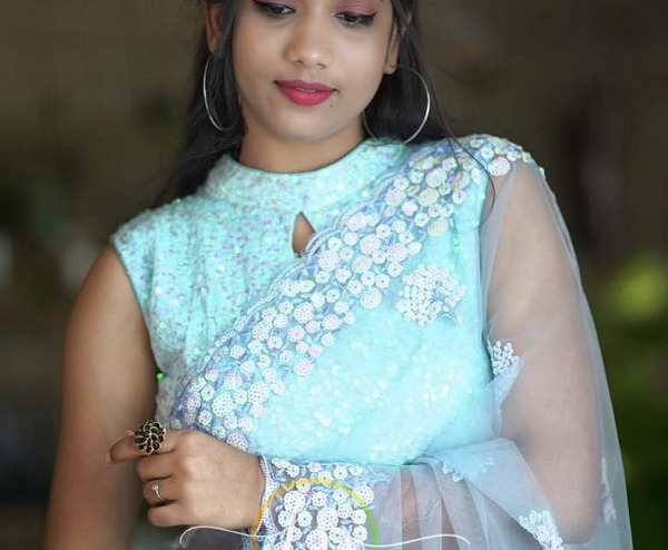 Net Saree Blouse Neck Designs - 20 Stunning Collection for Ladies