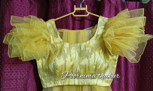 Net Saree Blouse Neck Designs - 20 Stunning Collection for Ladies