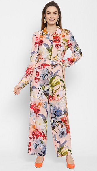 15 Beautiful Floral Jumpsuits for Women with Stylish Look