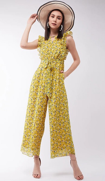 15 Beautiful Floral Jumpsuits for Women with Stylish Look
