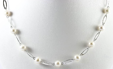 25 Trendy Silver Necklace Designs for Ladies with Stunning Look