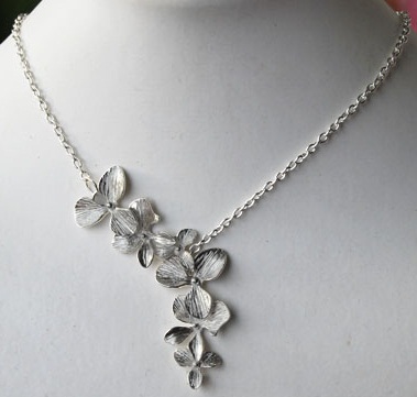 25 Trendy Silver Necklace Designs for Ladies with Stunning Look