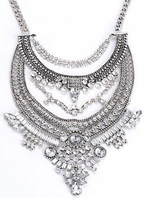 25 Trendy Silver Necklace Designs for Ladies with Stunning Look